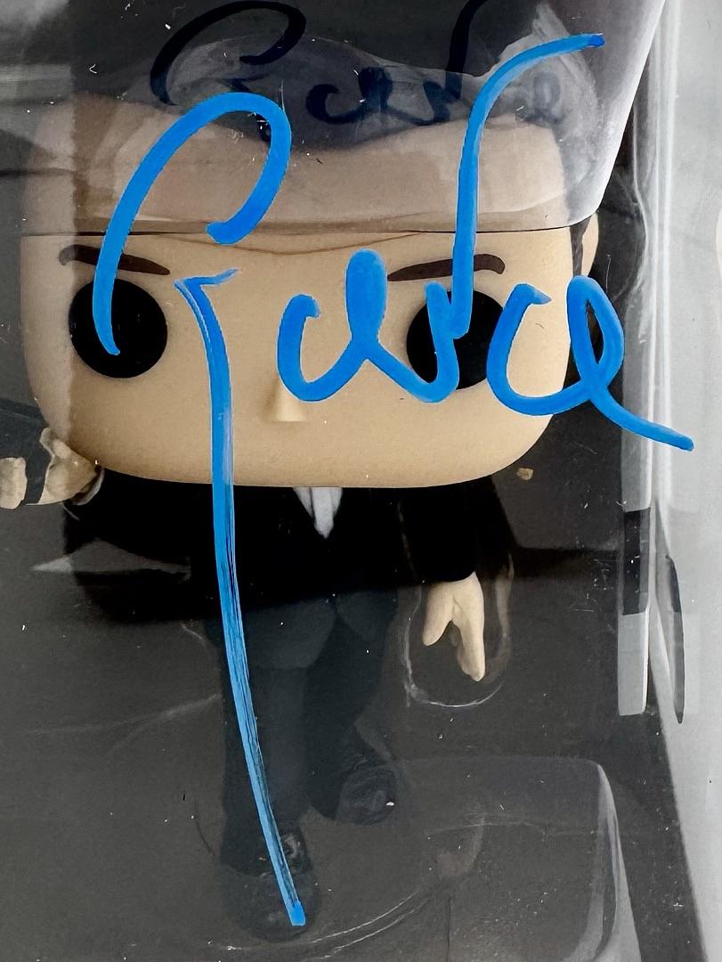 Pierce Brosnan Signed Funko Pop #693 "James Bond" (007) - Beckett COA