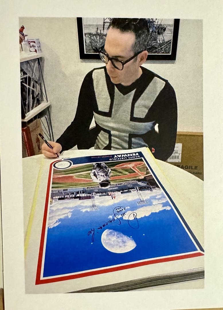 Bill Lee signed 18x25 Limited Edition (5/100) print Scott Listfield "Fenway" JG Authentics