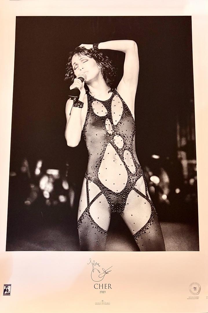 Cher 33x23 limited edition signed lithograph - Original Memorabilia Private Signing