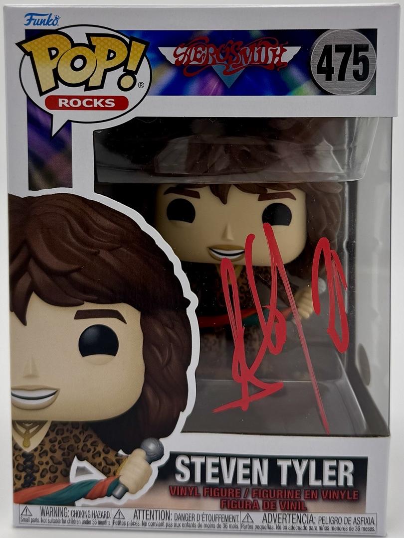 Steven Tyler Signed Funko Pop #172 (Aerosmith) *RARE* - JSA COA