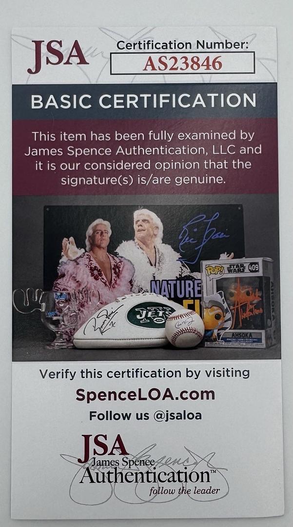 Ke Huy Quan signed "O.B." Funko Pop #1317 (Loki) - JSA COA