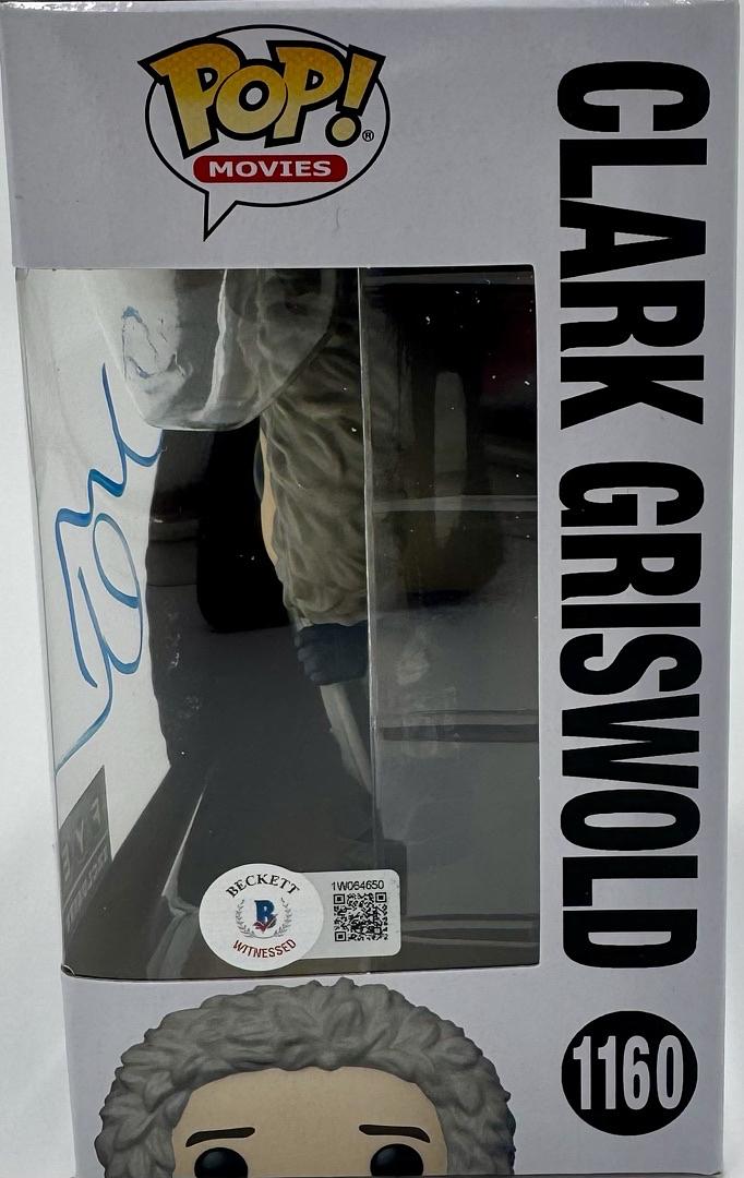 Chevy Chase Signed Funko Pop #1160 "Clark Griswold" (Christmas Vacation) - Beckett COA