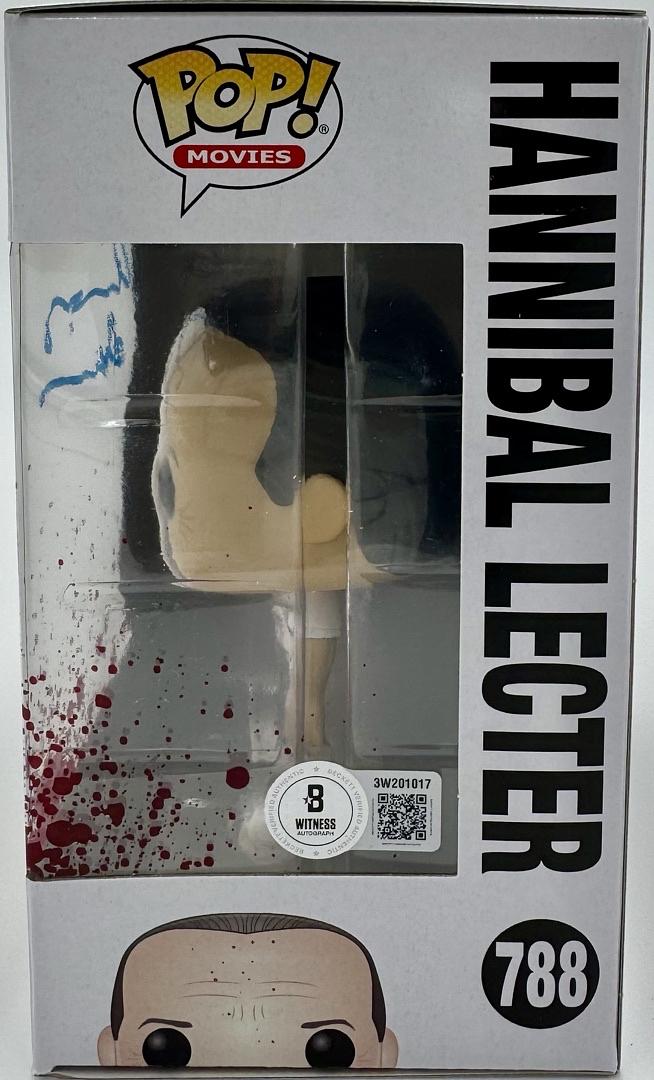 Anthony Hopkins Signed Funko Pop #788 Hannibal Lecter (Silence Of The Lambs) - Beckett COA