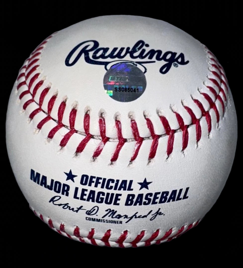 Kevin Costner signed baseball - Steiner COA