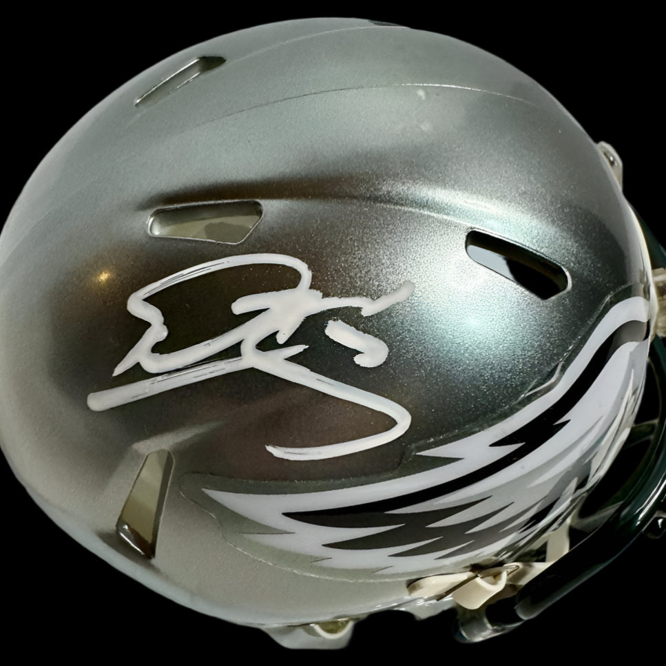Donovan McNabb signed Philadelphia Eagles mini-helmet - Beckett COA