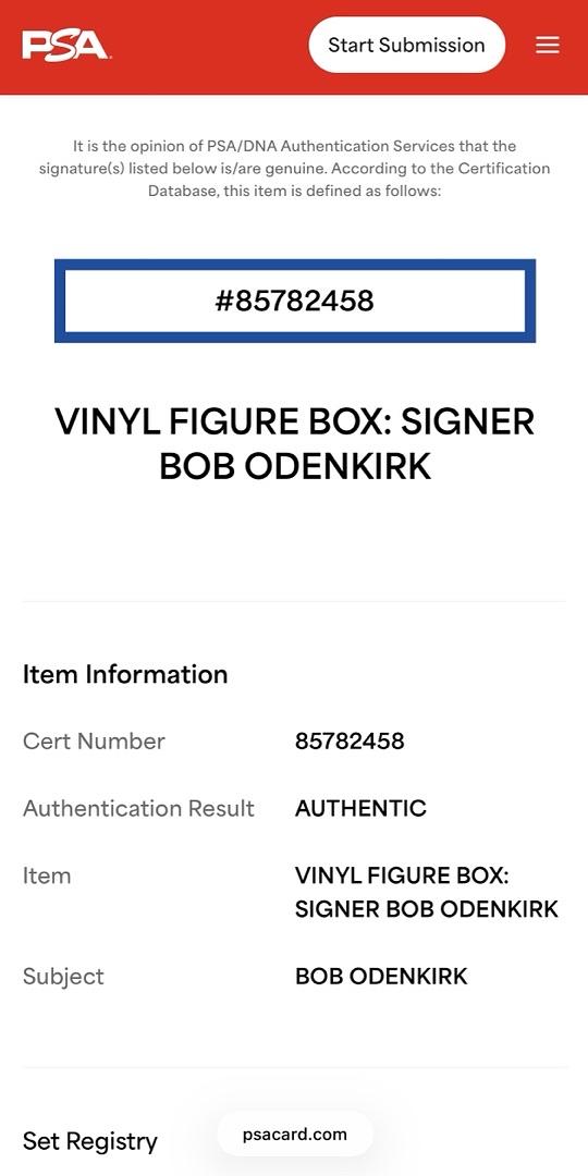 Bob Odenkirk Signed Funko Pop #163 Saul Goodman (Breaking Bad) - encapsulated PSA/DNA COA