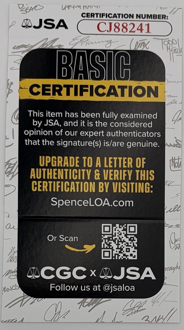 Alec Baldwin & Geena Davis signed "Handbook for the Recently Deceased" (Beetlejuice)-JSA & Beckett COA