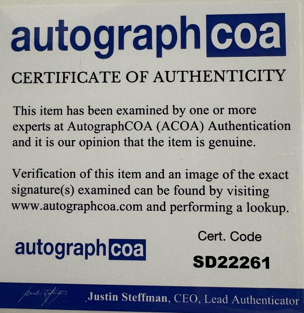 Pierce Brosnan Signed 8x10 Photo (James Bond) - ACOA