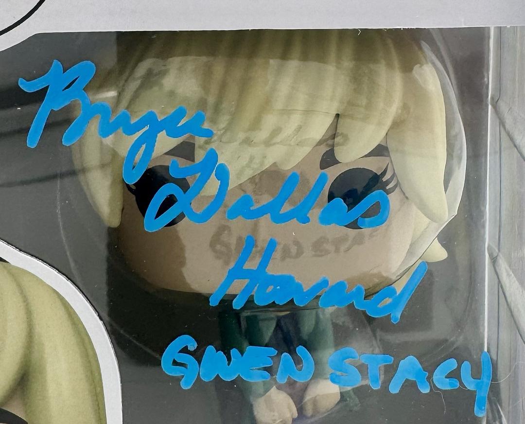 Bryce Dallas Howard Signed Funko Pop #1275 "Gwen Stacy" (Spider-Man) - Beckett COA