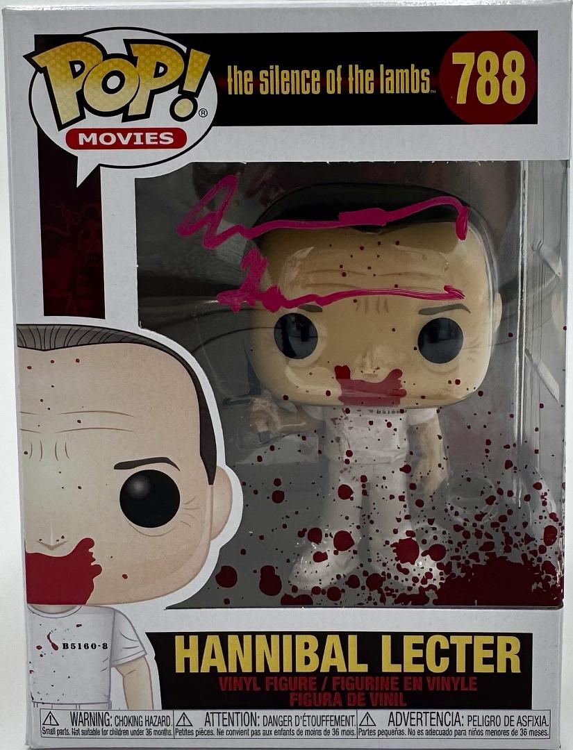 Anthony Hopkins Signed Funko Pop #788 Hannibal Lecter (Silence Of The Lambs) - Beckett COA