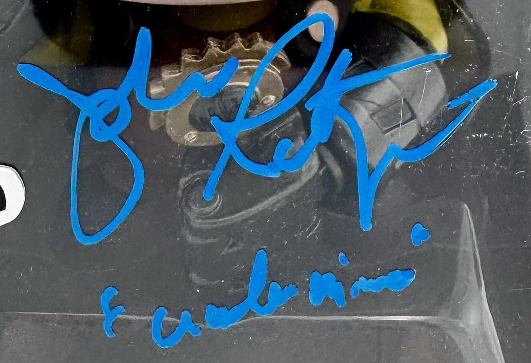 John Ratzenberger signed "Underminer" Funko #370 w/character name (Incredibles) - Beckett COA