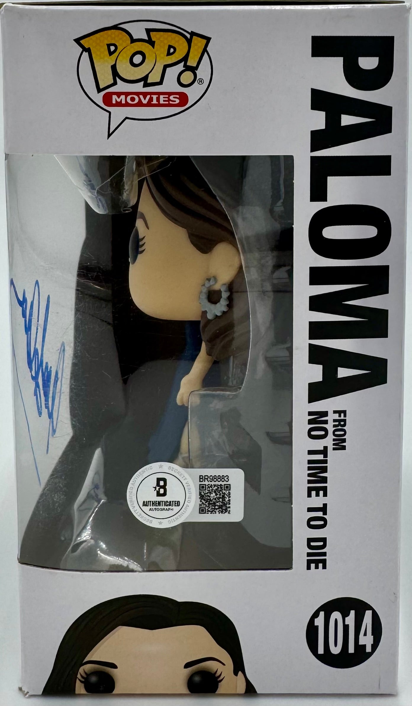Ana De Armas Signed Funko Pop #1014 (James Bond) - Beckett COA