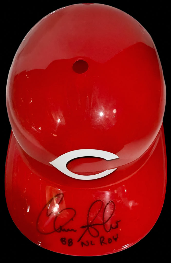 Chris Sabo (Reds) signed replica batting helmet - Schwartz COA