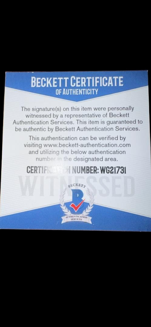 Samuel L. Jackson, Harvey Keitel & John Travolta signed 11x14 - Beckett & JSA COA