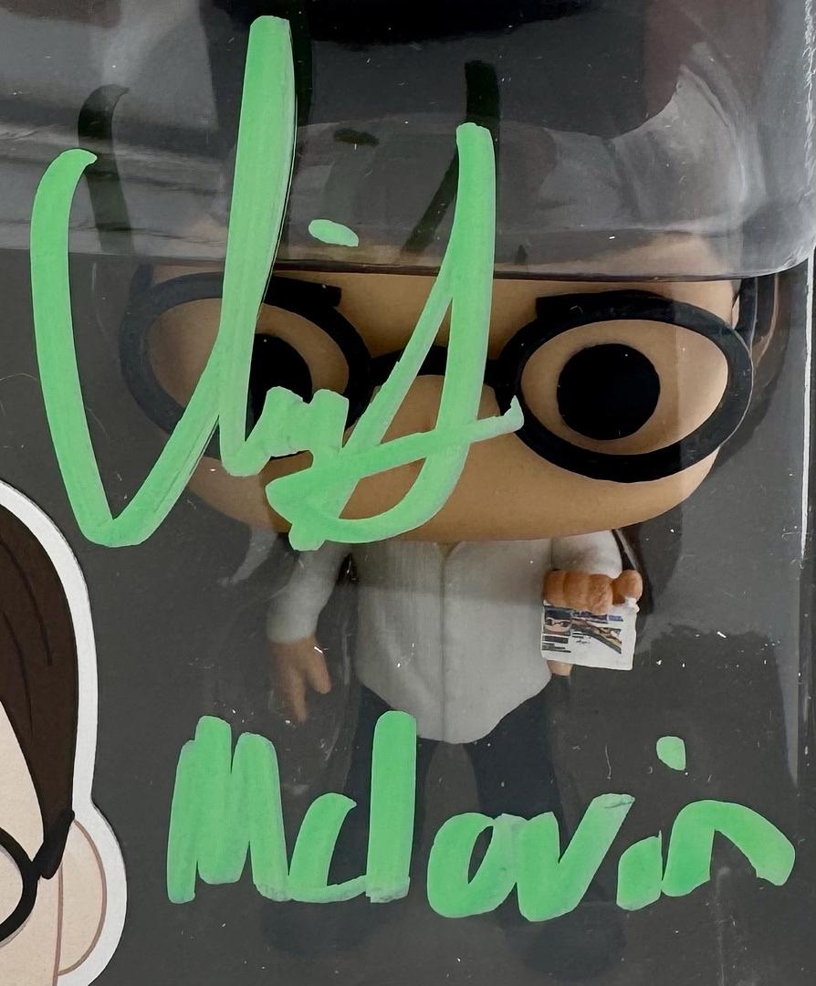 Christopher Mintz-Plasse signed Funko #177 "Superbad" w/McLovin inscription - Official Pix COA PENDING