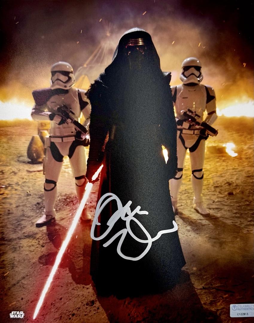 Adam Driver signed 8x10 (Star Wars) - Celebrity Authentics COA