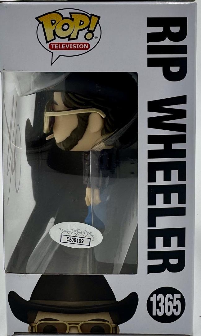 Cole Hauser Signed Funko Pop #1365 Rip Wheeler / Yellowstone *EXTREMELY RARE* - JSA COA
