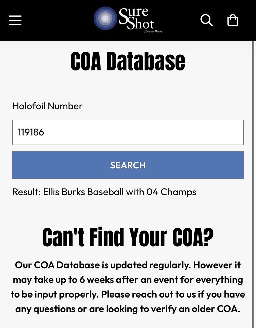 Ellis Burks signed 2004 World Series ROMLB Baseball (Red Sox) - Sure Shot COA