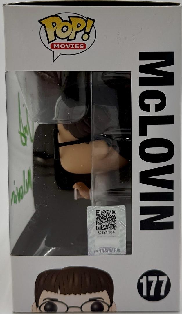 Christopher Mintz-Plasse signed Funko #177 "Superbad" w/McLovin inscription - Official Pix COA PENDING