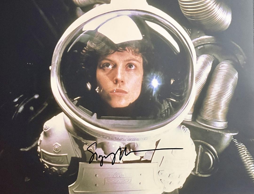 Sigourney Weaver signed 11x14 (Alien) - JSA COA