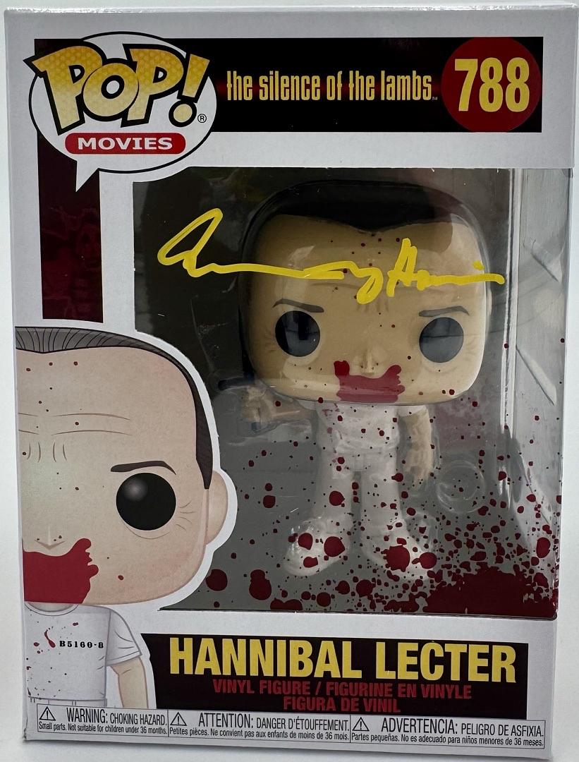 Anthony Hopkins Signed Funko Pop #788 Hannibal Lecter (Silence Of The Lambs) - Beckett COA