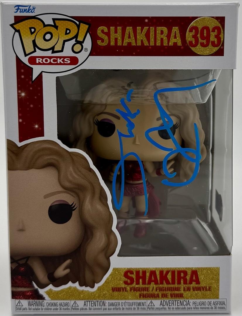 Shakira Signed Funko Pop #393 *RARE* - Beckett COA