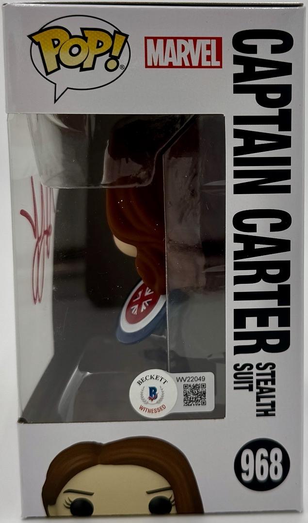 Hayley Atwell signed Funko #968 "What If..." - Beckett COA