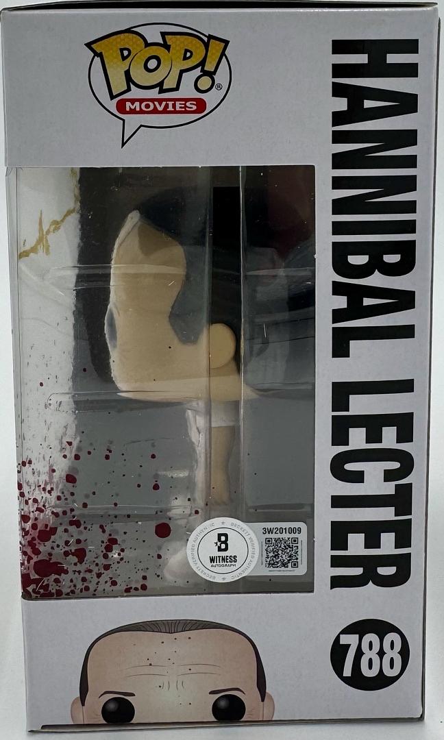Anthony Hopkins Signed Funko Pop #788 Hannibal Lecter (Silence Of The Lambs) - Beckett COA