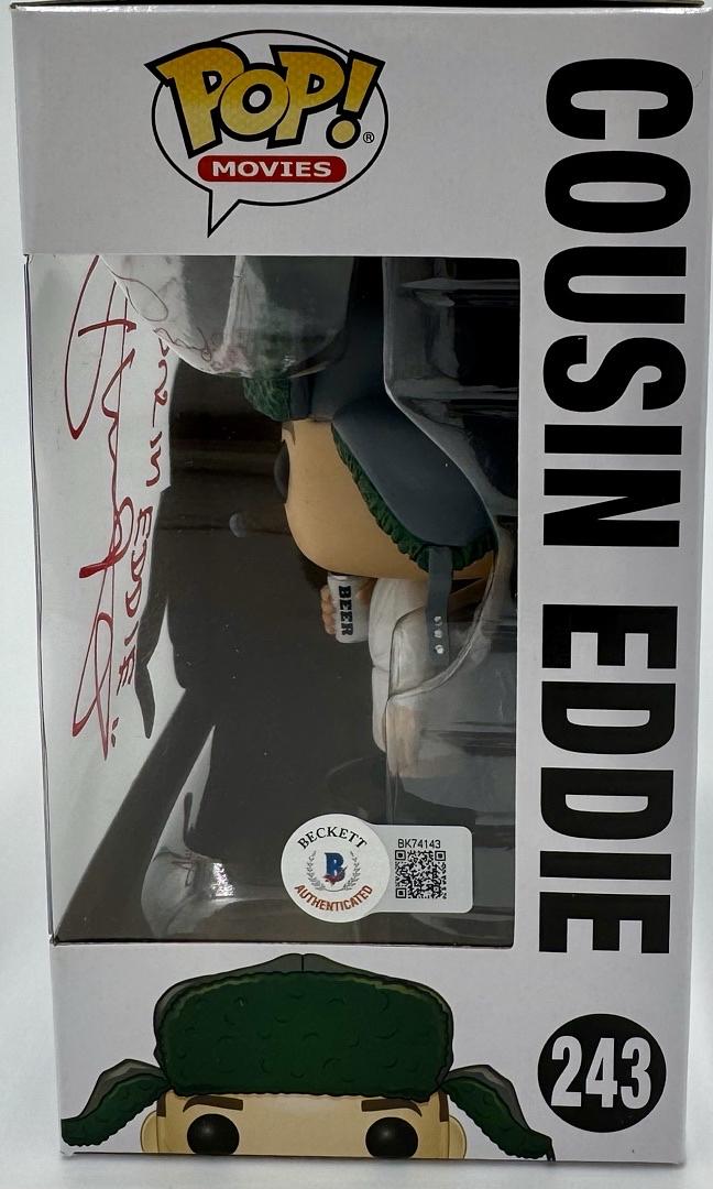 Randy Quaid National Lampoons Christmas Vacation Signed Funko Pop - Beckett COA