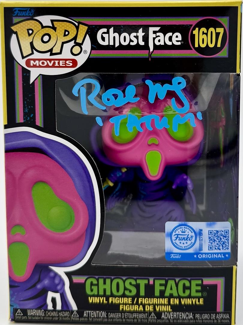Rose McGowan custom painted signed Funko (Scream) w/character name - JSA COA PENDING
