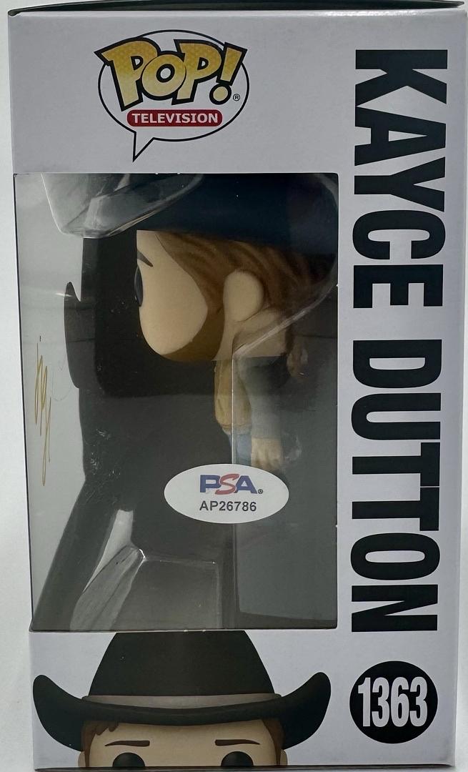 Luke Grimes Signed Funko Pop #1363 "Kayce Dutton" (Yellowstone) - PSA