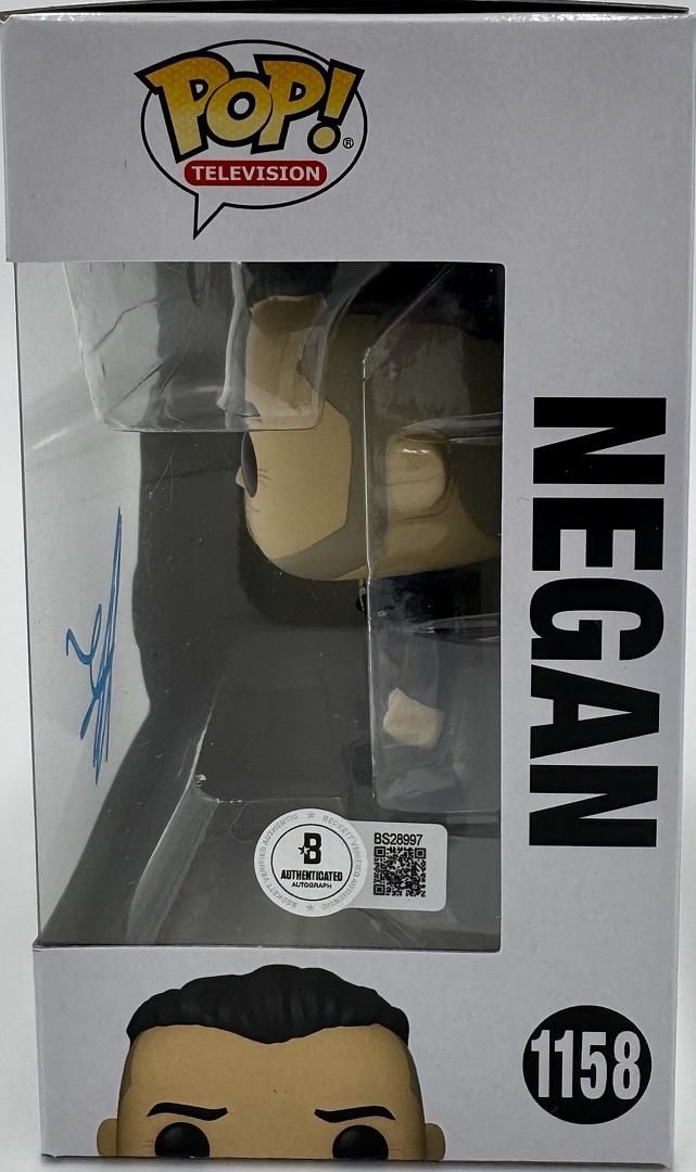 Jeffrey Dean Morgan Signed Funko Pop #1158 "Negan" (Walking Dead) - Beckett COA