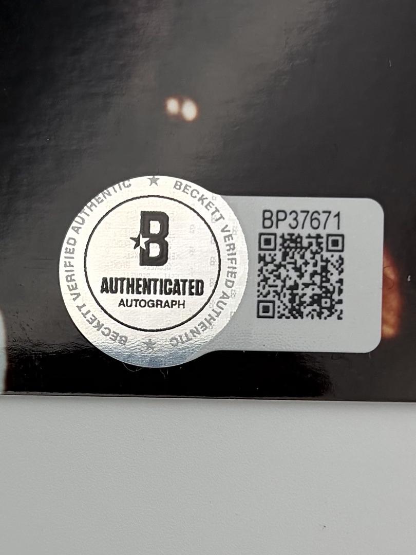 Ray Manzarek (The Doors) signed 8x10 - Beckett COA