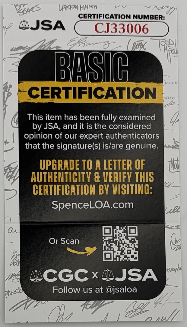 Gene Simmons (KISS) signed Funko Pop #121 - JSA COA