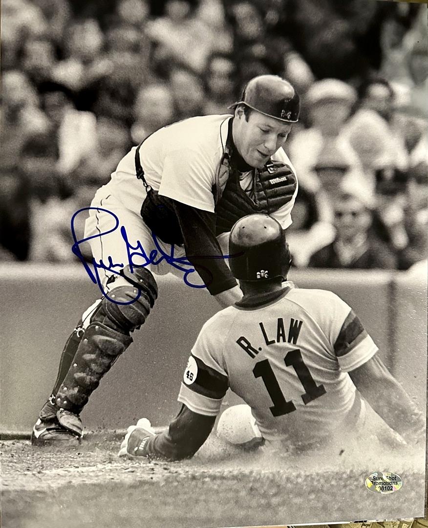 Rich Gedman (Red Sox) signed 8x10 Sureshot COA