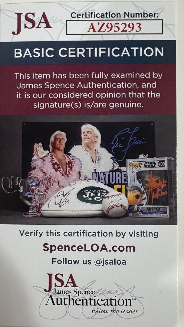 James Doohan (Star Trek) signed 8x10 - JSA COA