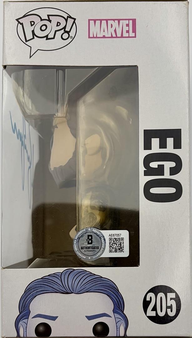 Kurt Russell Signed Funko Pop #205 "Ego" Guardians of The Galaxy - Beckett COA