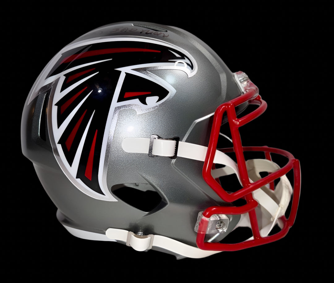 Andre Risen (Falcons) Signed Full Size Replica Helmet - Schwartz COA