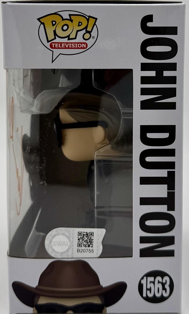 Kevin Costner Signed Funko Pop #1563 "Yellowstone" - SWAU COA