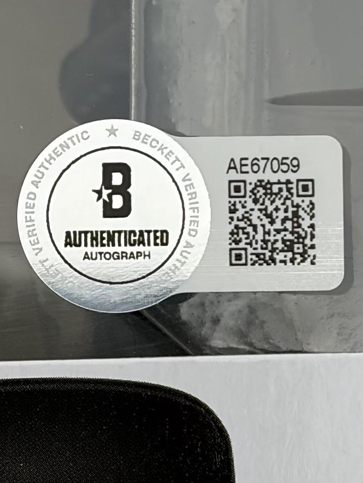 Kurt Russell Signed Funko Pop #851 Wyatt Earp Tombstone (Yellow Ink) - Beckett COA