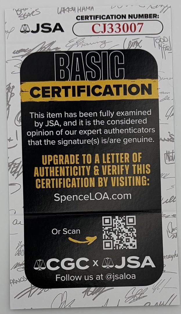 Gene Simmons (KISS) signed Funko Pop #121 - JSA COA