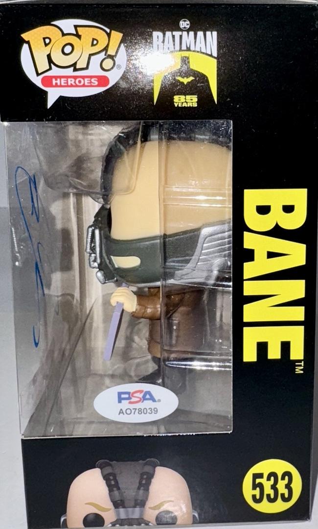 Tom Hardy Signed Funko Pop #533 "Bane" (Dark Knight Rises) - PSA COA
