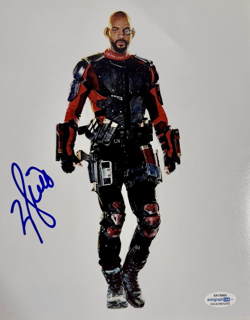 Will Smith Signed 8x10 Photo (Suicide Squad) - ACOA