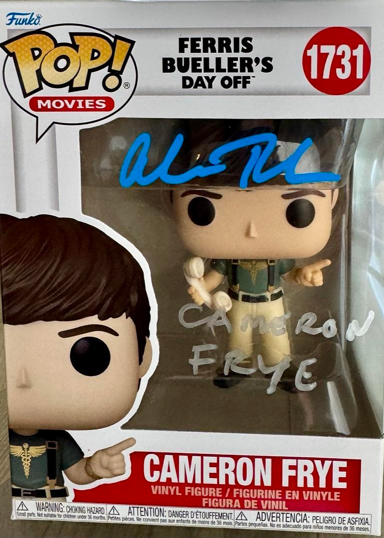 Alan Ruck Signed Funko Pop #1731 "Cameron Frye" (Ferris Bueller) w/Character Name - JSA COA #05
