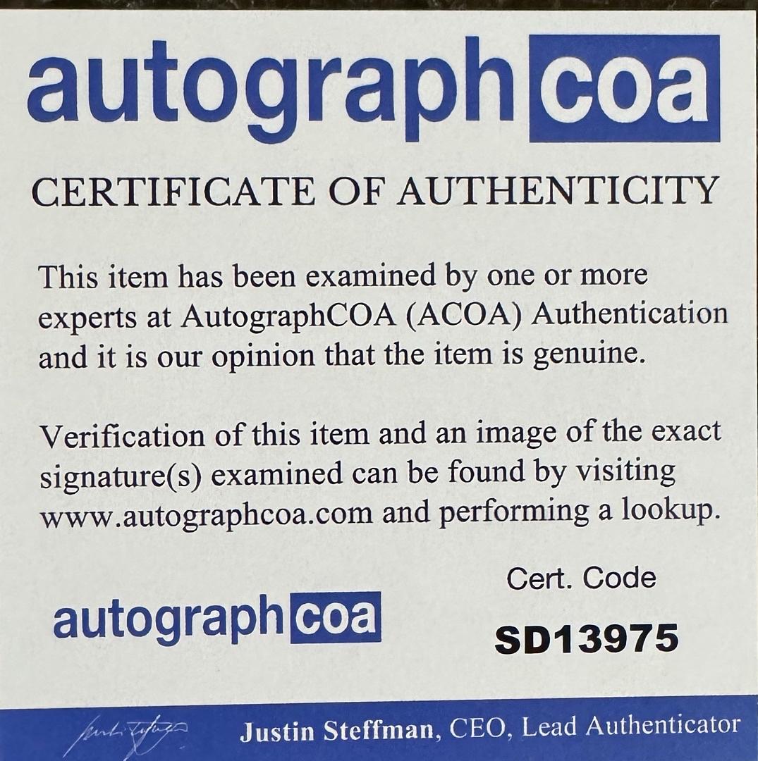 Daniel Craig Signed 8x10 Photo (James Bond) - ACOA