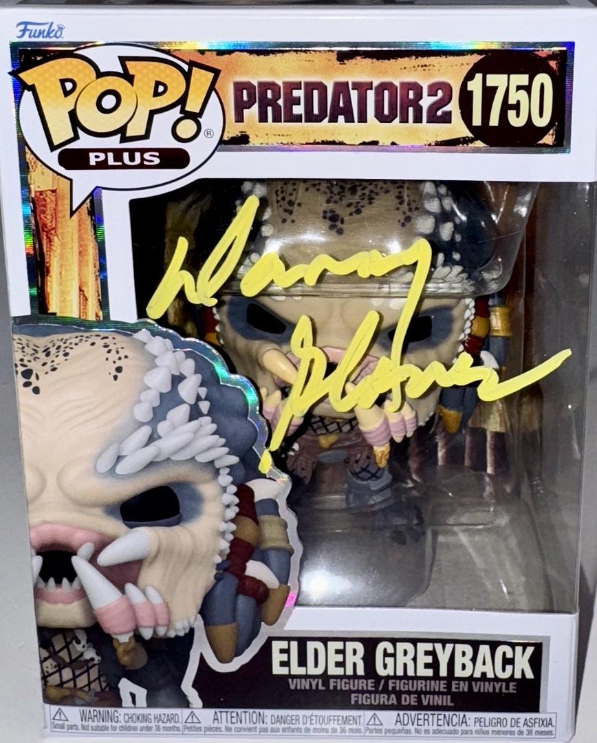 Danny Glover Signed Funko Pop #1750 "Elder Greyback" (Predator 2) - Official Pix #01