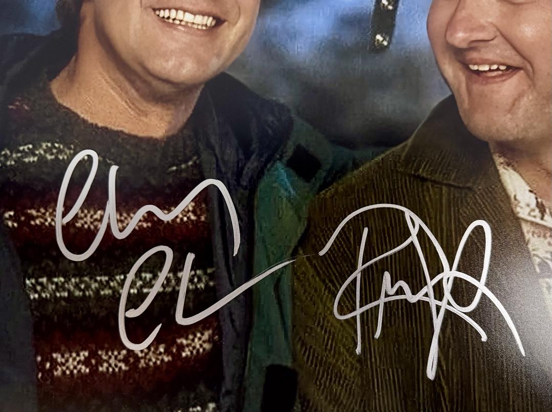 Chevy Chase & Randy Quaid Signed 16x20 Photo (Christmas Vacation) - TriStar COA