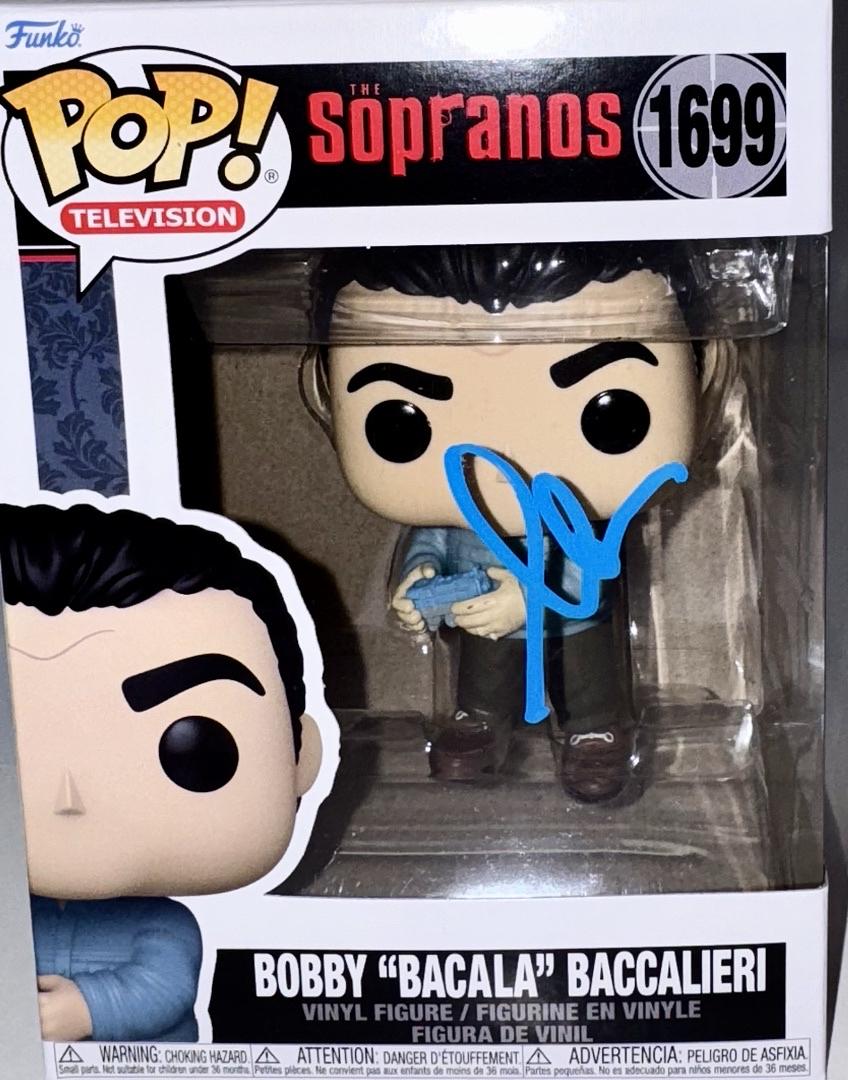 Steve Schirripa Signed Funko Pop #1699 "Bobby Bacala" (Sopranos) - Beckett COA #01