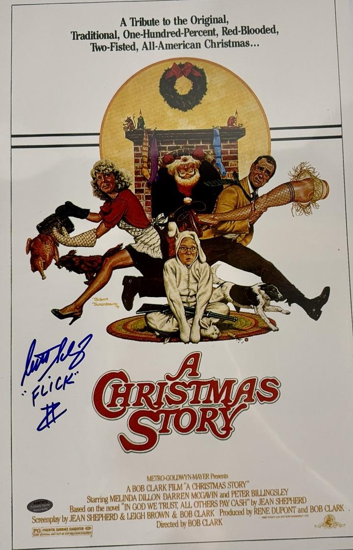 Scotty Schwartz Signed 11x17 Photo (Christmas Story) - Schwartz COA #02