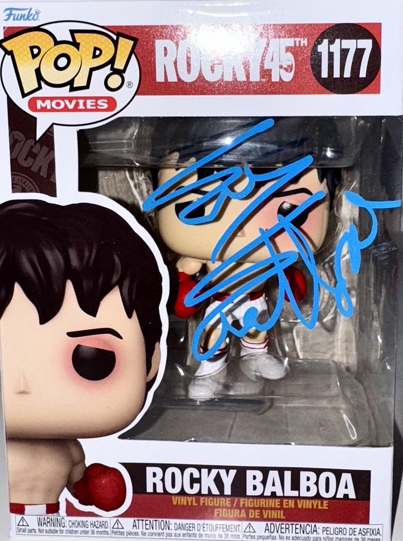 Sylvester Stallone Signed Funko Pop #1177 "Rocky Balboa" - Official Pix COA